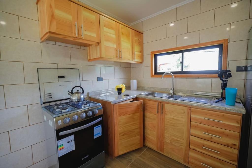 Moderna Cabana En Villarrica Ngoại thất bức ảnh